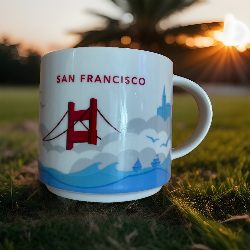 Starbucks San Francisco‎ You Are Here Series Collection 14oz Coffee Tea Mug Cup